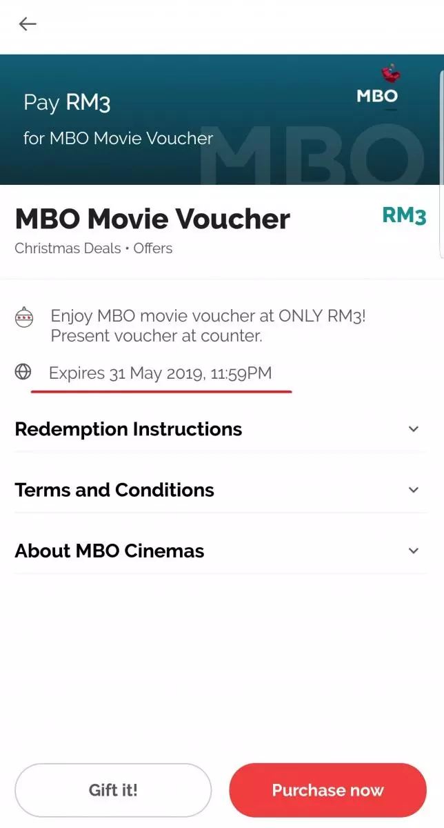 MBO 電影戲票只需RM3!全馬分行都有!