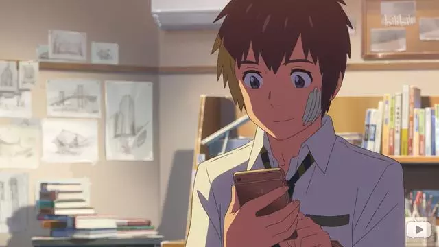 細數新海誠作品中 那些由通訊設備緊密相聯的兩人與劇情