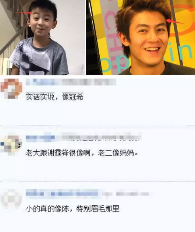 謝霆鋒小兒子近照,長得和他一模一樣,實力打臉「像陳冠希言論」!