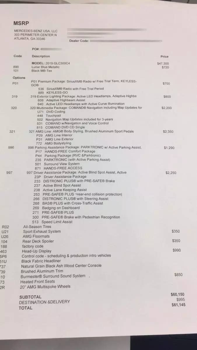 2019 客訂 GLC 300 Coupe 開箱