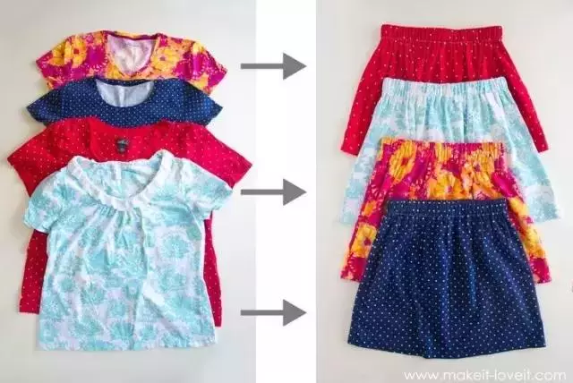 孩子穿小的衣服媽媽不送也不扔,每一件都留下來,簡單修改一下變廢為寶,結果省下不少錢