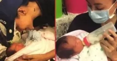 張柏芝生女願望成真,親吻嬰兒照片流出,網友:確實是本人!