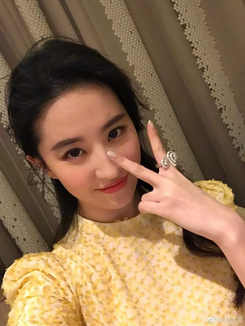 劉亦菲59歲媽媽近照曝光,竟然撞臉奶茶妹妹,被讚美過女兒劉亦菲!