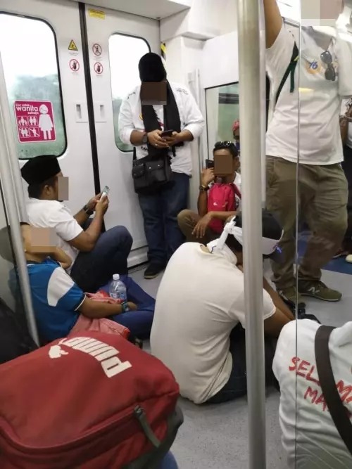 【反ICERD集會】霸占女性車廂 男:拍什麼拍?