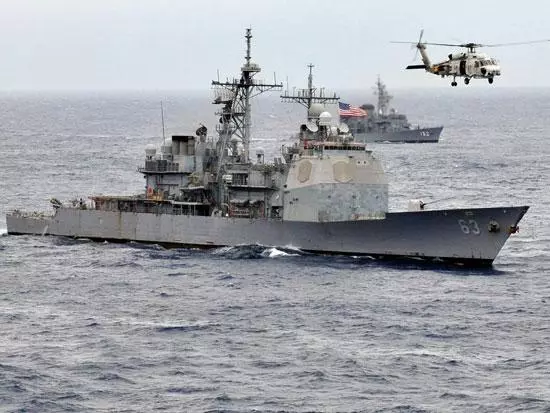 中國領海決不允許美艦橫行,戴旭直言:完全可以到美國後院去