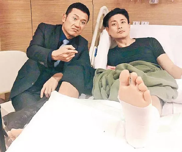 拍劇腳掌骨折 黃宗澤急動手術