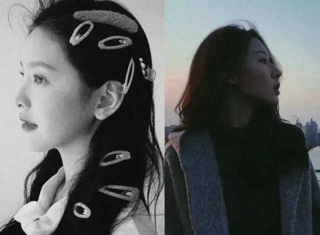 當溫婉遇到章若楠,看完兩人的側顏照,網紅臉贏了初戀臉