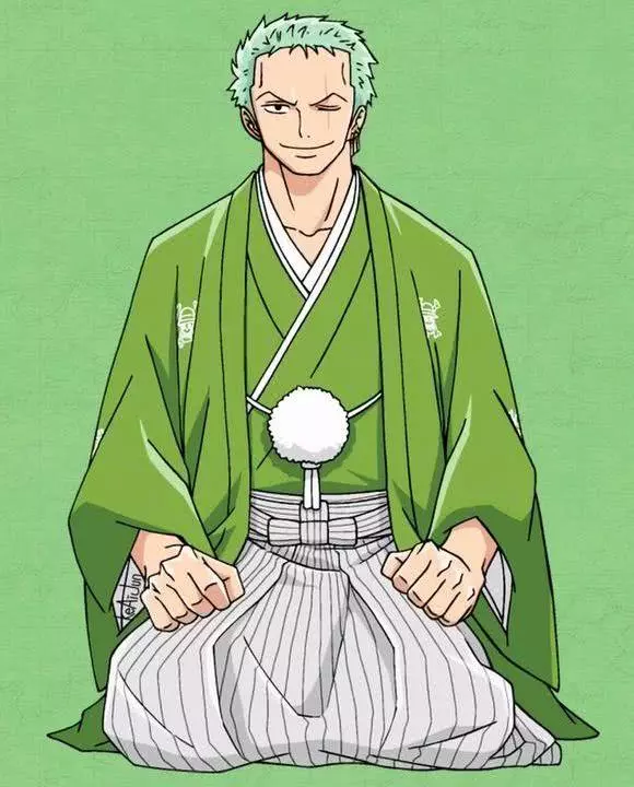 當《海賊王》草帽海賊團成員穿上和服,布魯克詭異,羅賓太美了