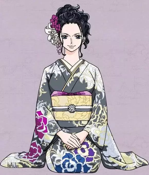當《海賊王》草帽海賊團成員穿上和服,布魯克詭異,羅賓太美了
