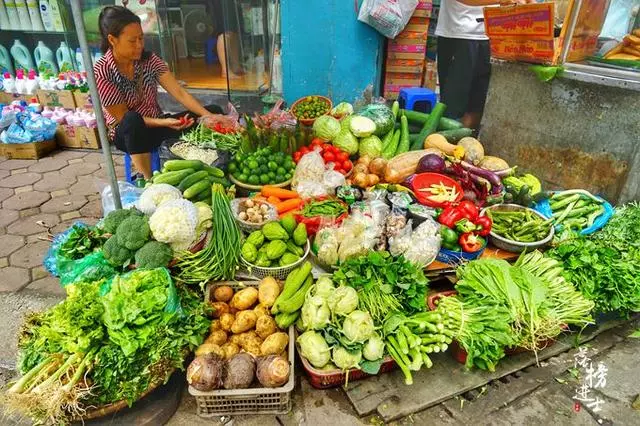 這條老街區是越南河內的著名景點,但一般遊客進來容易出去難