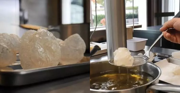 米其林大廚推自創菜「炸空氣」賣天價!咬下竟噴清新芬多精… 網傻:不就地瓜球? - 搖一搖茶就醒了
