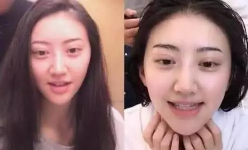 章子怡卸妝後打29分,楊穎卸妝後打59分,而她卸妝後我打120分!