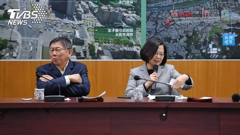 「蔡柯會」互動比天氣還冷 高嘉瑜:看了很虐心