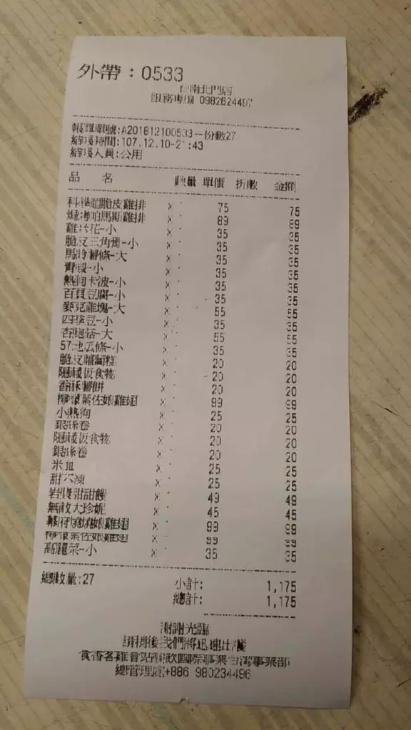 到雞排店霸氣喊:全部來一份 網友實測吃到爽