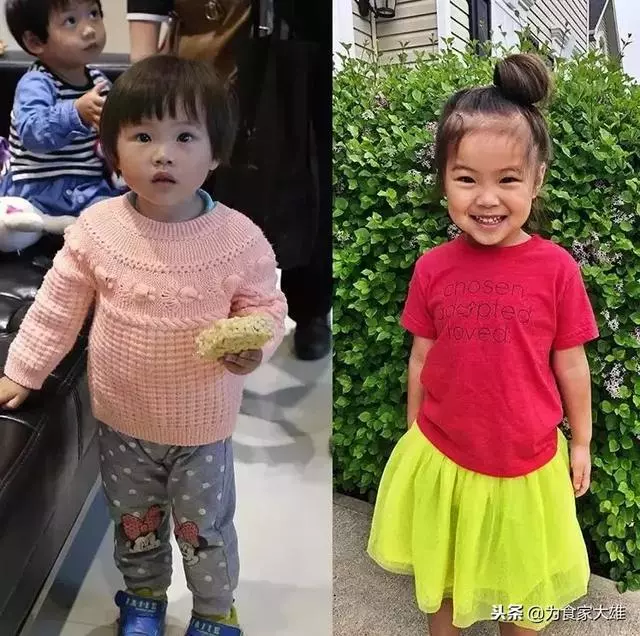在愛中長大!4歲女孩「領養2年前後驚人對比」 一張張都讓父母暖哭:感謝妳願意來我身邊
