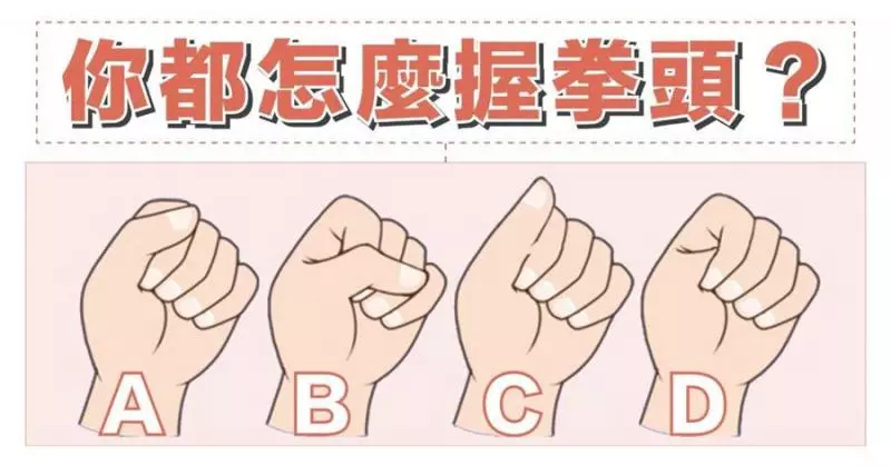 太准了!德國分析握拳方式測你擁有什麼才能!