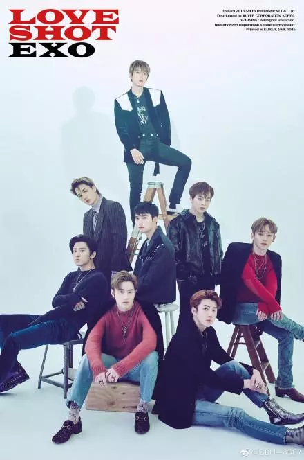 EXO沒有出席MAMA?趁機安利茶蛋們的五輯主打《love shot》吧