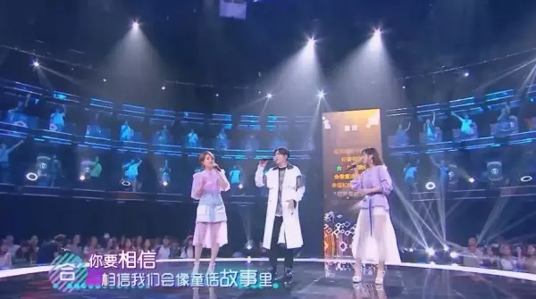 《嗨!唱起來》蕭敬騰X晨悠重新詮釋《童話》優美和聲感動全場觀眾!網民歡呼:「台灣之光!!」