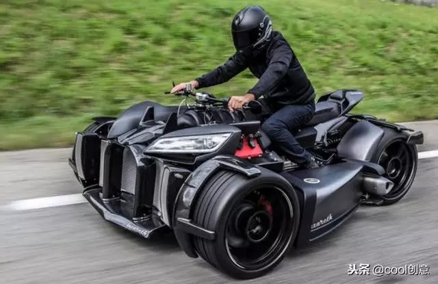 土豪才玩的起摩托車,採用法拉利250動力系統,售價達167萬