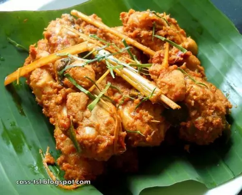 《仁當雞》Chicken Rendang ,超下飯的一道馬來美食!