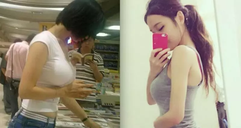 25張讓你笑到掉牙的爆笑妹子圖。現在姑娘真的太潮了,這樣的衣服也敢穿出門!最後一張笑