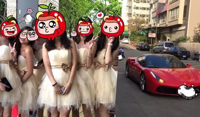 「超正伴娘群」6長腿妹掀暴動 禮車曝光!壓力大了