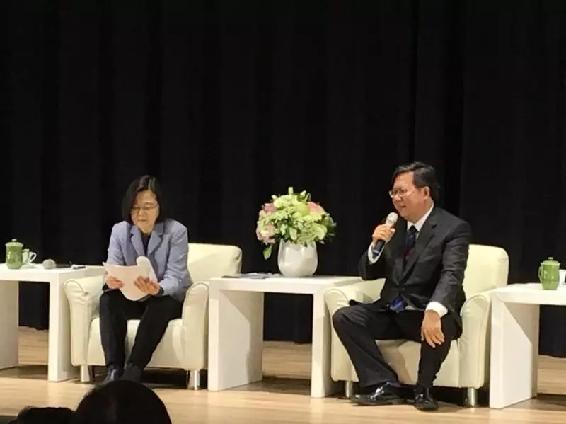 蔡鄭會登場 鄭文燦:除了當黨主席,其他事我都可以做