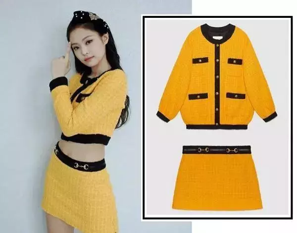 Jennie最新造型搭配爆改Gucci衫,網友:看著像香奈兒!