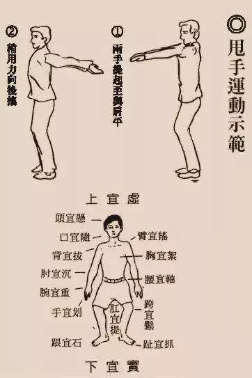 每天甩手100下,打通全身經絡,排出體內毒素,甩走肩周炎,關節痛,心臟變更強!