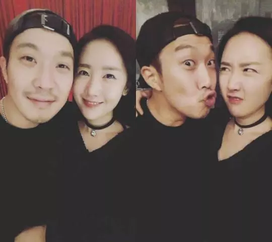 作為JYP出身的女歌手,她嫁給HAHA真的幸福嗎?是的,非常幸福!