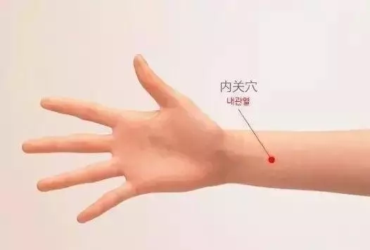 手上有一個「美人穴」