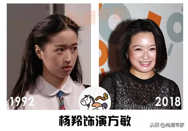 TVB經典劇《大時代》六美,26年後有人香消玉殞,有人依然如少女 主演大合照,堪稱經典