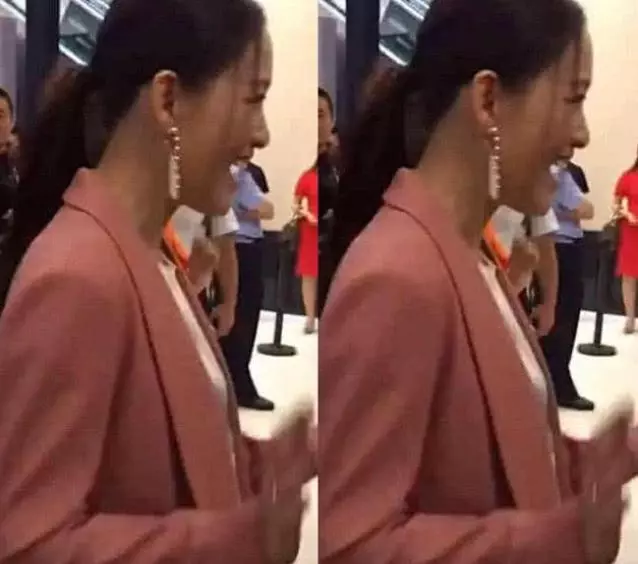 陳喬恩沒p圖的美照曝光,笑起來的樣子,網友:真是接地氣!