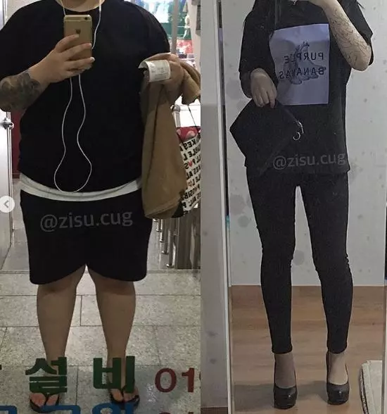 84kg肉肉妹「胖到脖子不見」被朋友恥笑 短短6個月「狠鏟30kg變網紅女神」公開瘦身秘方被讚爆