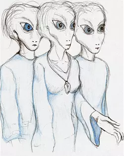 他在「8年內被外星人會談11次」 畫出「到外太空的地圖」專家看傻眼:這是真的!