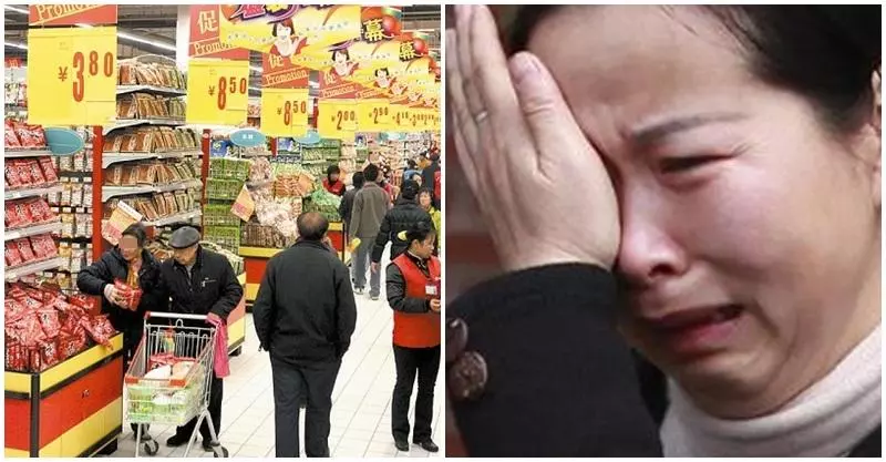 母女遭家暴後驚慌逃到超市,本以為會被趕出去,沒想到店經理「這個舉動」讓她當場痛哭!