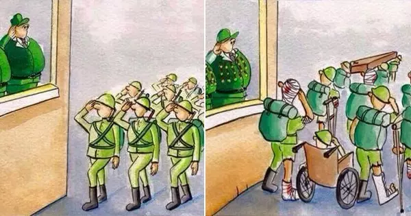 14張淺顯易懂的社會真相插圖,懂事的人看完都會無奈地嘆一口氣