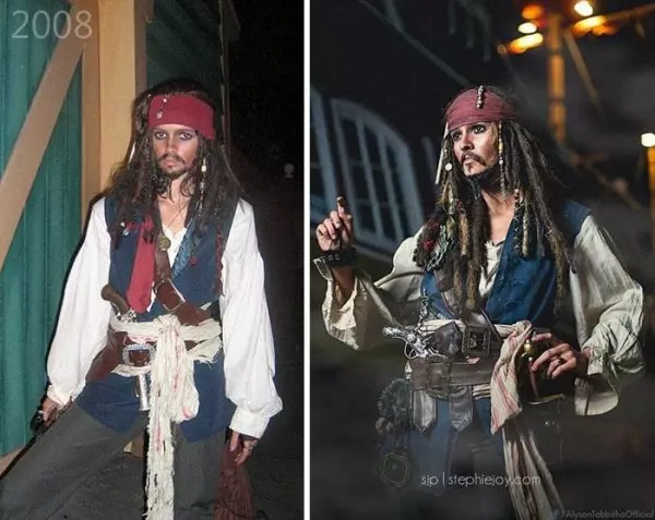 6位超猛coser分享他們「屁孩時期cosplay」與現在對比!第1從「路邊邋遢醉鬼」完全升級「傑克船長」本人!