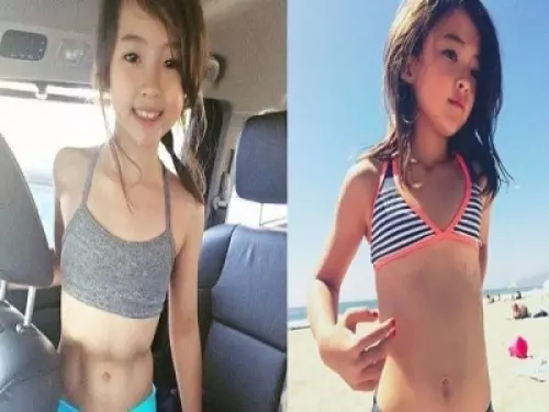 這名才8歲史上最「性感小女孩」的網美大家吵著等她10年,當網友看到媽媽竟爆衝「母親終究是本體啊!」