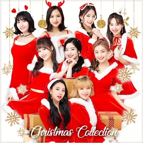 [TWICE][分享]181223 和卡通TT聖誕版一毛一樣！漂亮娃娃們成精啦