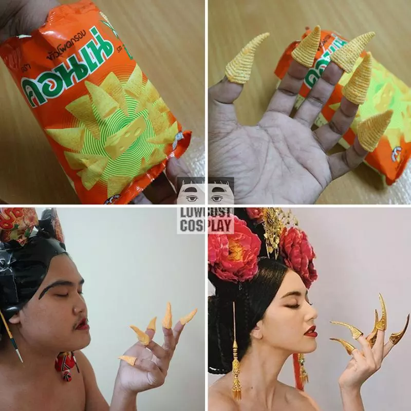 37張家用物品做超低成本Cosplay 看完小美人魚覺得眼睛需要消毒...