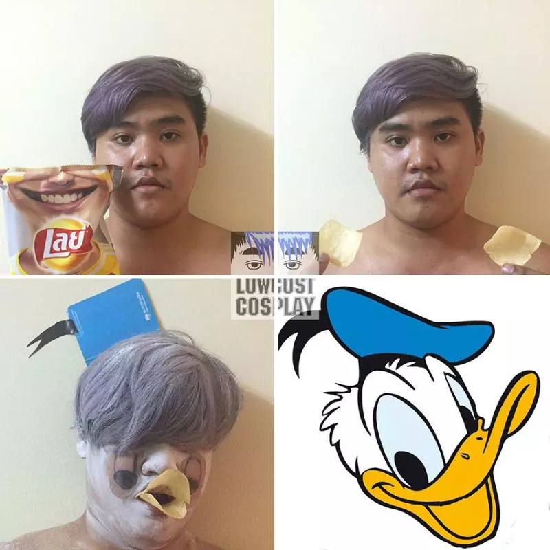 37張家用物品做超低成本Cosplay 看完小美人魚覺得眼睛需要消毒...