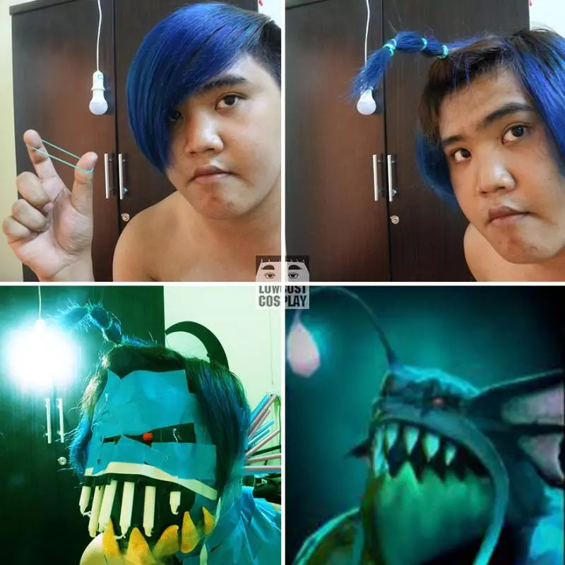 37張家用物品做超低成本Cosplay 看完小美人魚覺得眼睛需要消毒...