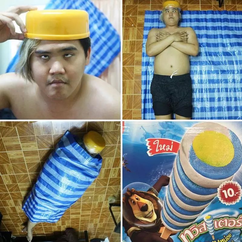 37張家用物品做超低成本Cosplay 看完小美人魚覺得眼睛需要消毒...