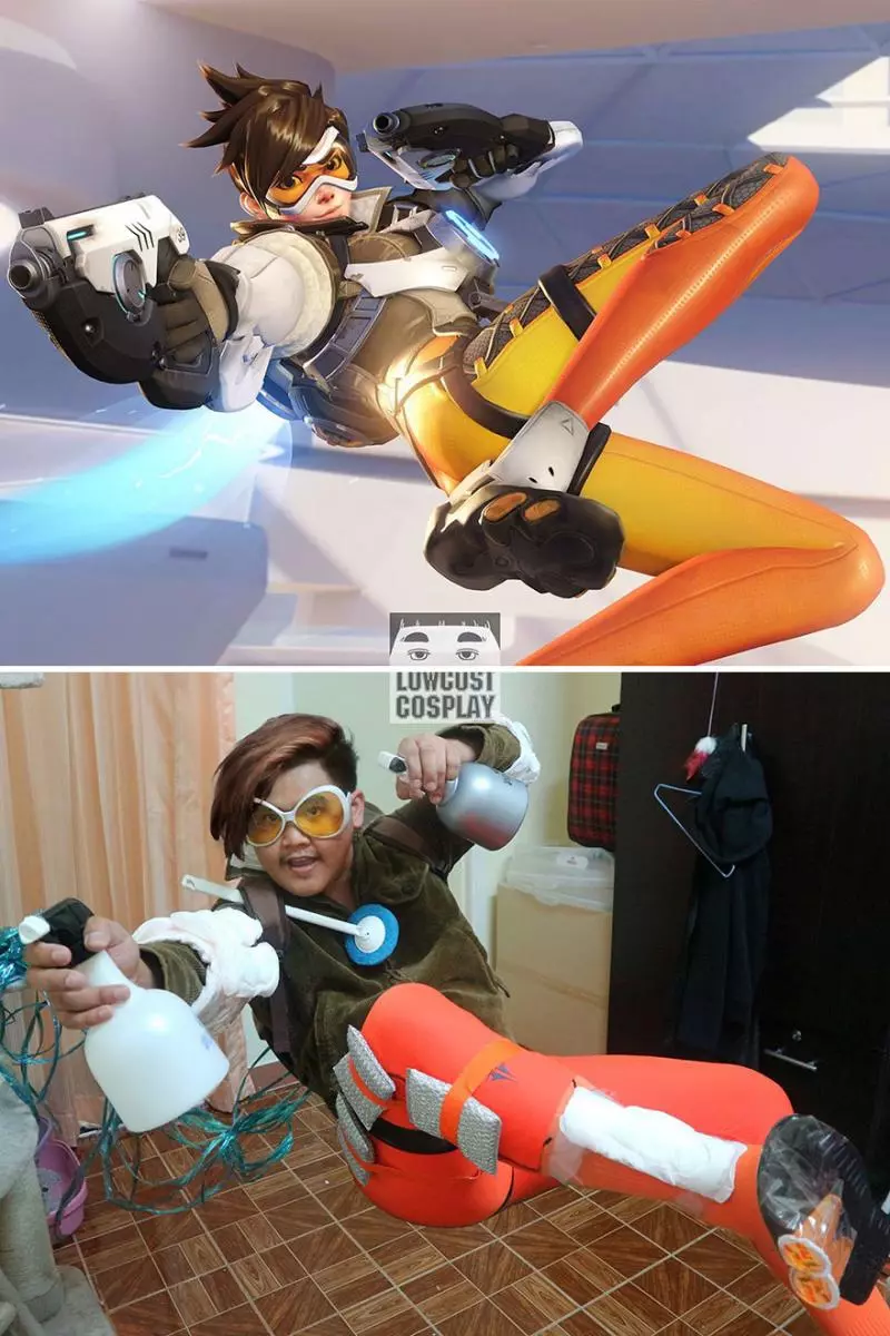 37張家用物品做超低成本Cosplay 看完小美人魚覺得眼睛需要消毒...