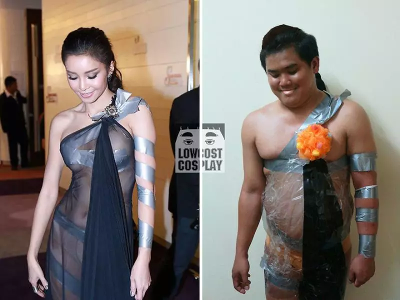 37張家用物品做超低成本Cosplay 看完小美人魚覺得眼睛需要消毒...