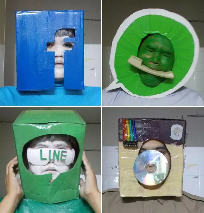 37張家用物品做超低成本Cosplay 看完小美人魚覺得眼睛需要消毒...