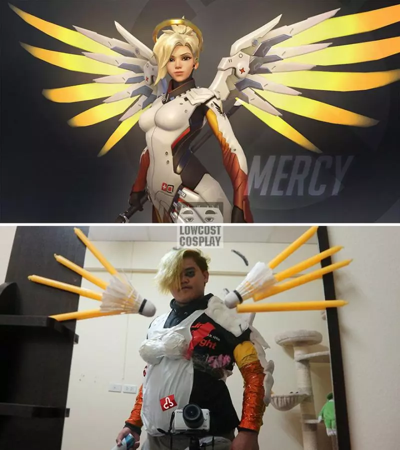 37張家用物品做超低成本Cosplay 看完小美人魚覺得眼睛需要消毒...