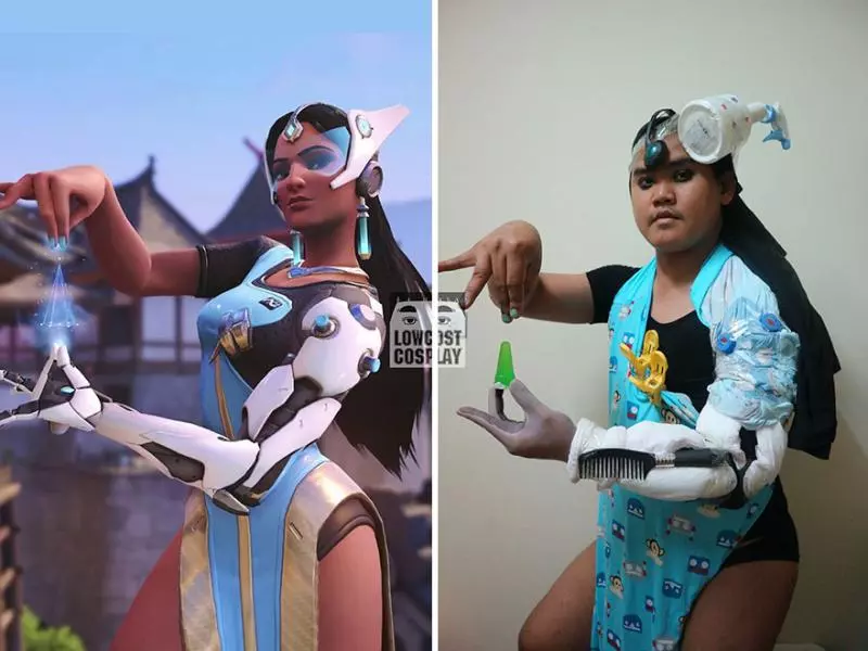 37張家用物品做超低成本Cosplay 看完小美人魚覺得眼睛需要消毒...