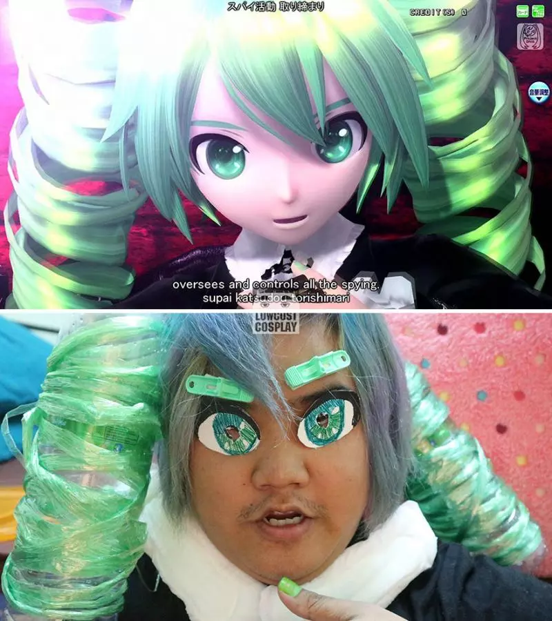 37張家用物品做超低成本Cosplay 看完小美人魚覺得眼睛需要消毒...